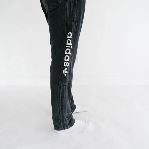 Adidas Black Joggers - Running Pants Size XXl - Picture 4 of 13